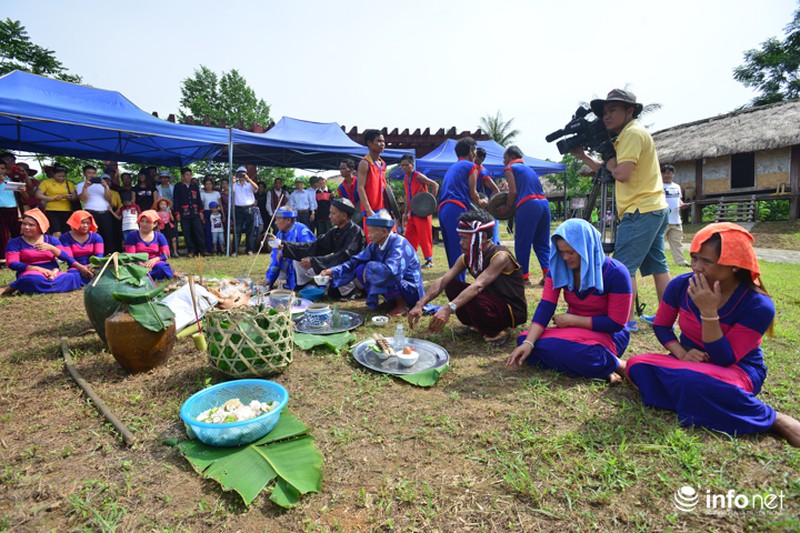 Tái hiện lễ bỏ mả độc đáo của người dân tộc Raglai - ảnh 1