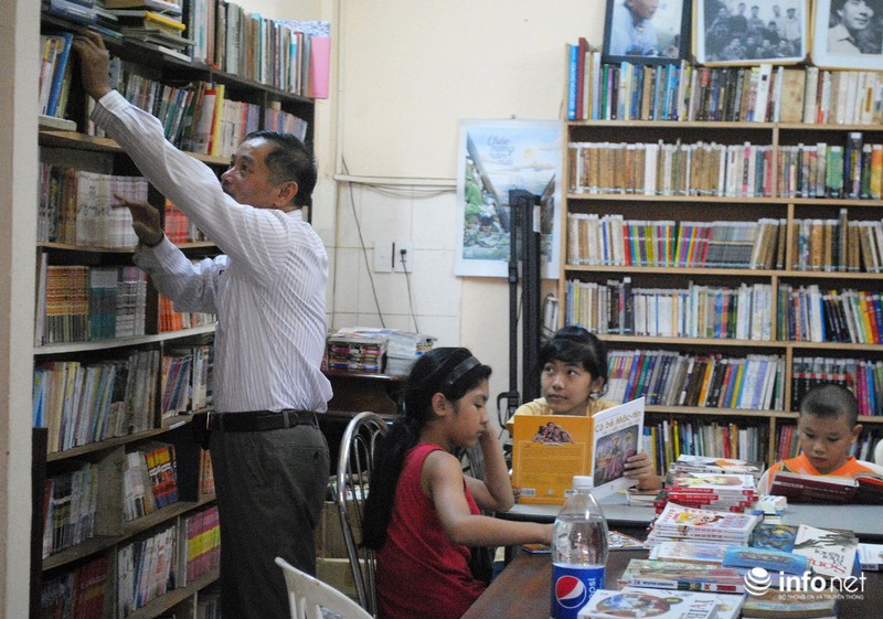 Thư viện 25.000 cuốn sách miễn phí của ông Cường - ảnh 5