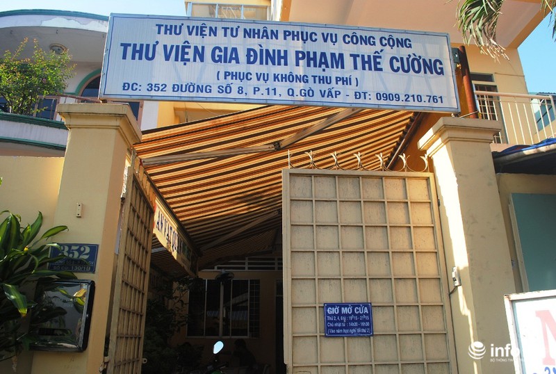 Thư viện 25.000 cuốn sách miễn phí của ông Cường - ảnh 4
