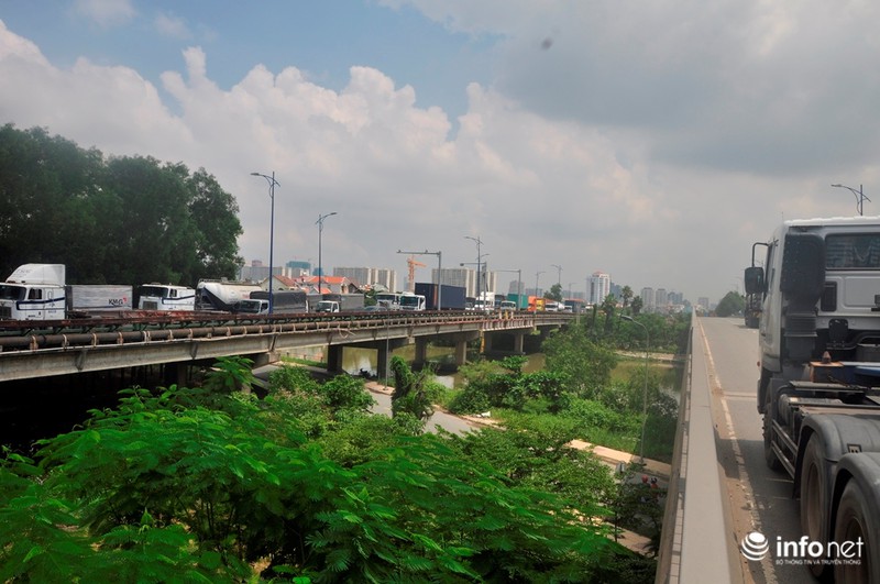 Tài xế mắc võng ngủ trên