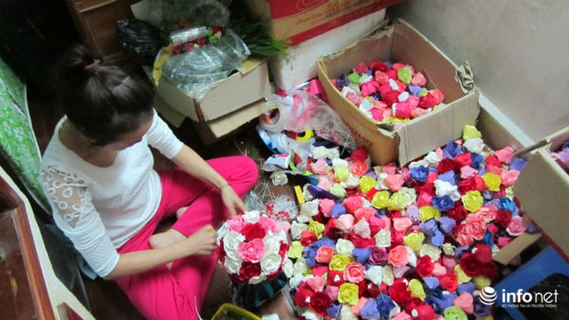 Người ta làm hoa cưới từ đất sét như thế nào? - ảnh 23