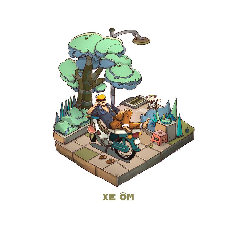 Ngắm những hình ảnh thân thuộc của “ Sài Gòn 3 mét vuông” - ảnh 3