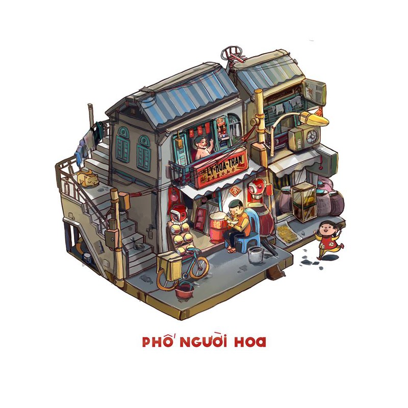 Ngắm những hình ảnh thân thuộc của “ Sài Gòn 3 mét vuông” - ảnh 9