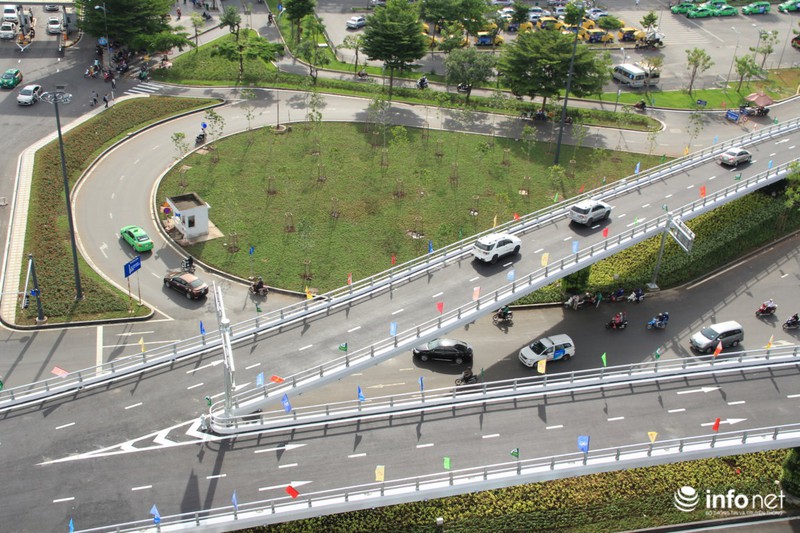 Cận cảnh cầu vượt hơn 242 tỷ đồng, xóa điểm đen ùn tắc tại cửa ngõ Tân Sơn Nhất - ảnh 3