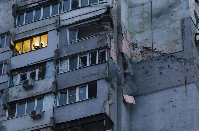 Những hình ảnh rợn người về cuộc chiến ở Donetsk - ảnh 13