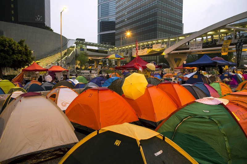 Ảnh: Biểu tình Hong Kong