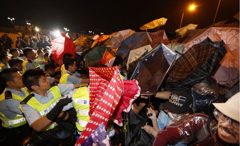 Ảnh: Biểu tình Hong Kong