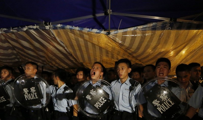 Ảnh: Biểu tình Hong Kong