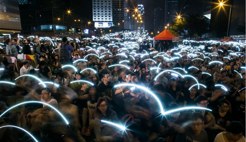 Ảnh: Biểu tình Hong Kong