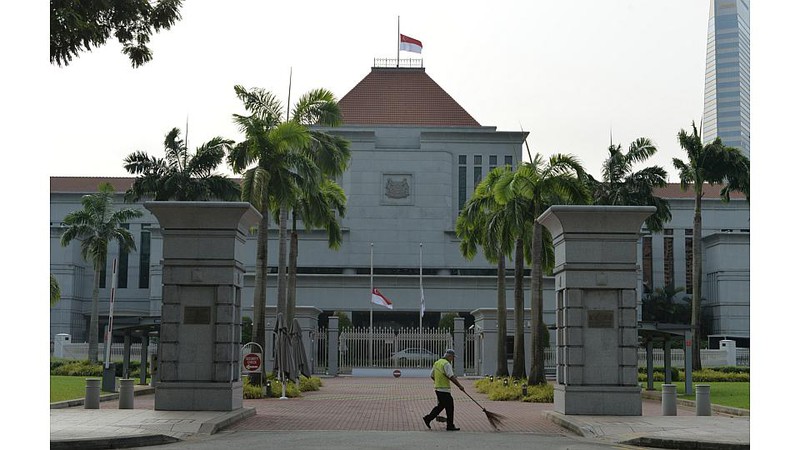 Ảnh: Khắp Singapore treo cờ rủ tiễn biệt ông Lý Quang Diệu - ảnh 3