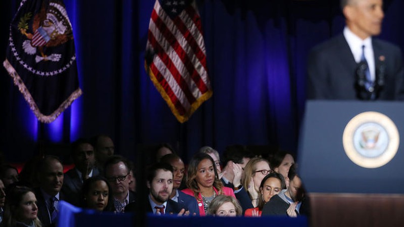 Ảnh: Những khoảnh khắc xúc động khi ông Obama nói lời tạm biệt - ảnh 8