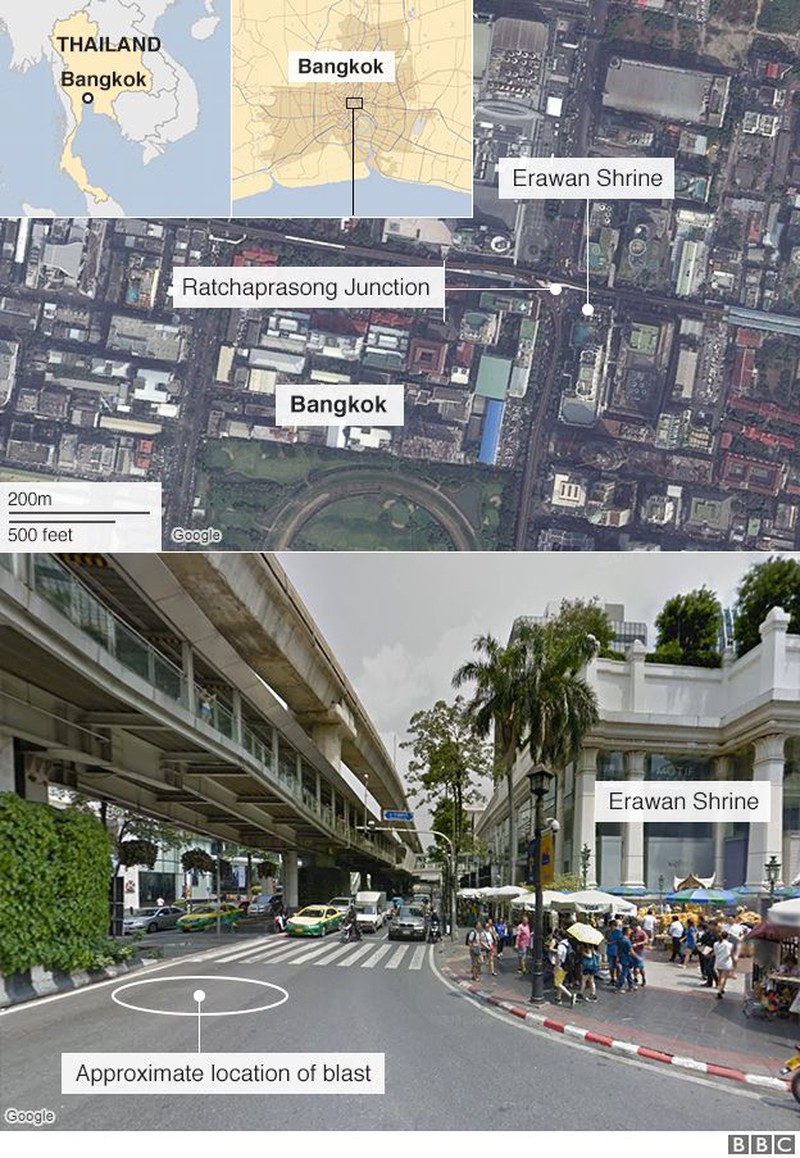 Bom nổ rung chuyển trung tâm Bangkok, 12 người thiệt mạng - ảnh 5