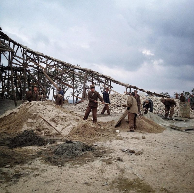 Lính Bình Nhưỡng thảnh thơi sau khi bán đảo Triều Tiên