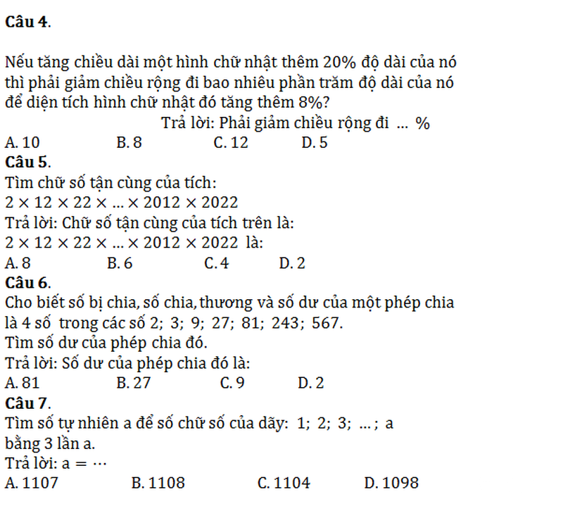 Đề thi ViOlympic Toán Tiếng Việt năm 2015 lớp 5 vòng thi quốc gia - ảnh 4