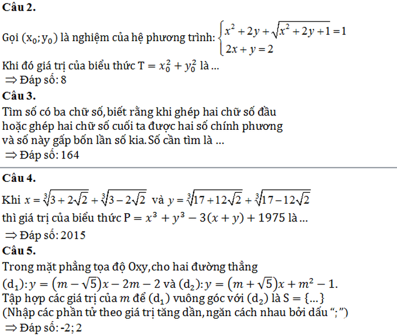 Đề thi Violympic Toán tiếng Việt lớp 9 năm 2015 cấp toàn quốc - ảnh 4