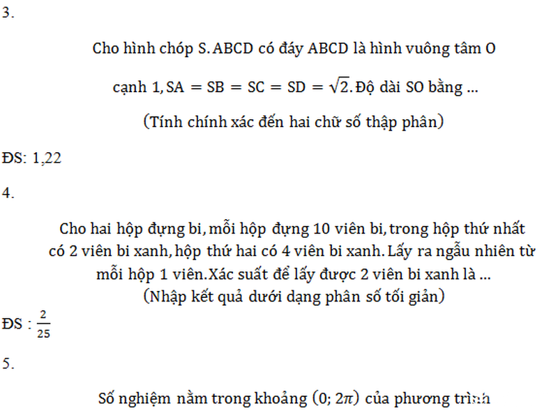 Đề thi ViOlympic Toán lớp 11 năm 2015 cấp toàn quốc - ảnh 6