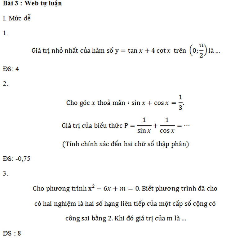 Đề thi ViOlympic Toán lớp 11 năm 2015 cấp toàn quốc - ảnh 11