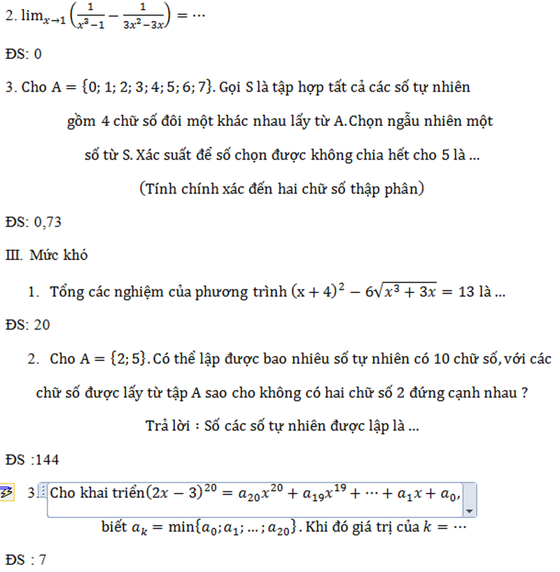 Đề thi ViOlympic Toán lớp 11 năm 2015 cấp toàn quốc - ảnh 13