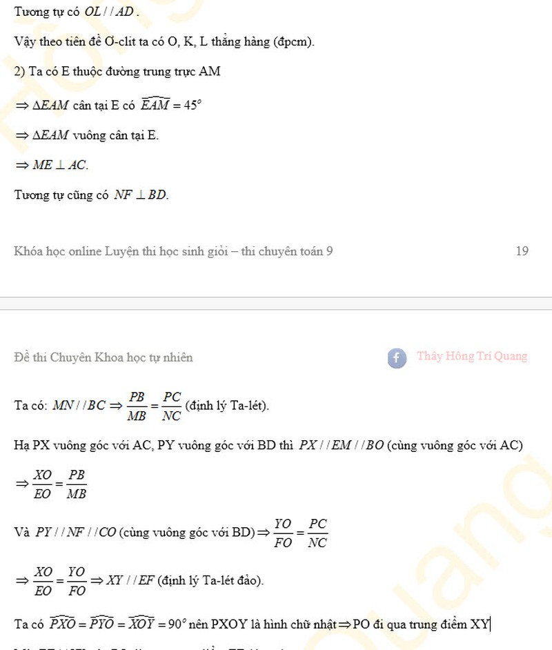Gợi ý đáp án môn Toán vào 10 khối chuyên Khoa học Tự nhiên vòng 2 năm 2016 - ảnh 8