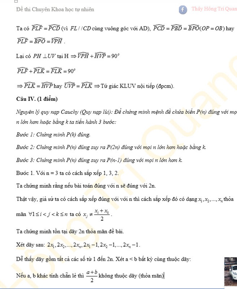 Gợi ý đáp án môn Toán vào 10 khối chuyên Khoa học Tự nhiên vòng 2 năm 2016 - ảnh 10