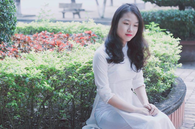 Vẻ đẹp của nữ sinh THPT Huỳnh Thúc Kháng trong cuộc thi Miss VOS 2016 - ảnh 12