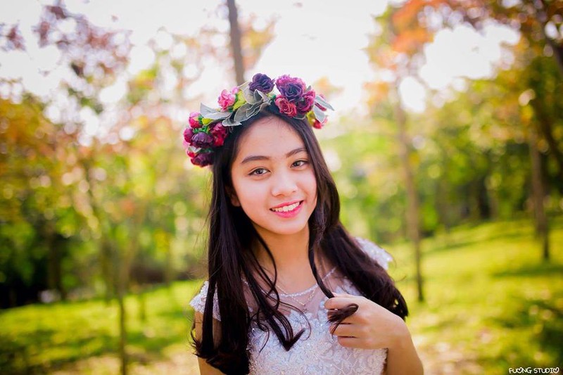Vẻ đẹp của nữ sinh THPT Huỳnh Thúc Kháng trong cuộc thi Miss VOS 2016 - ảnh 36