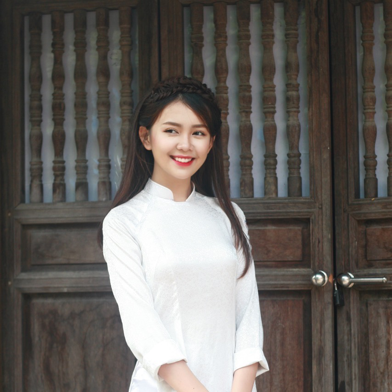Vẻ đẹp của nữ sinh THPT Huỳnh Thúc Kháng trong cuộc thi Miss VOS 2016 - ảnh 7