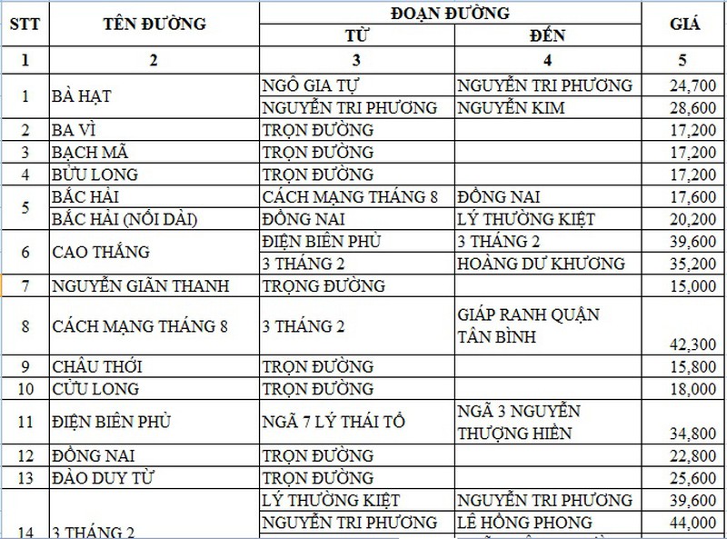 Giá đất tại TP.HCM chênh nhau gần 1000 lần - ảnh 4