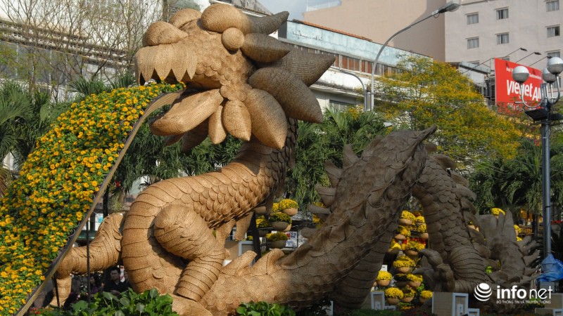 TP.HCM: Công nghệ lần đầu được sử dụng trong tạo hình đường hoa Tết Ất Mùi - ảnh 11