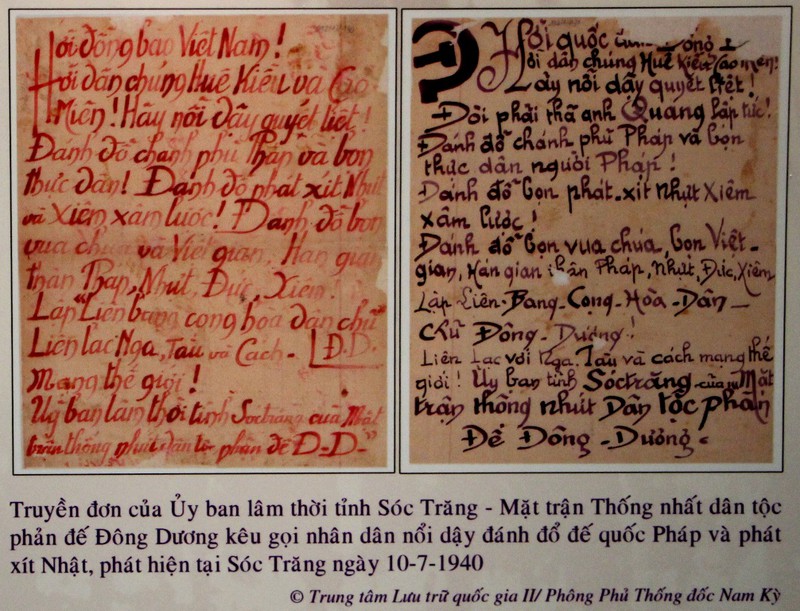 Nội dung những tờ truyền đơn kêu gọi nhân dân nổi dậy của 80 năm trước - ảnh 19
