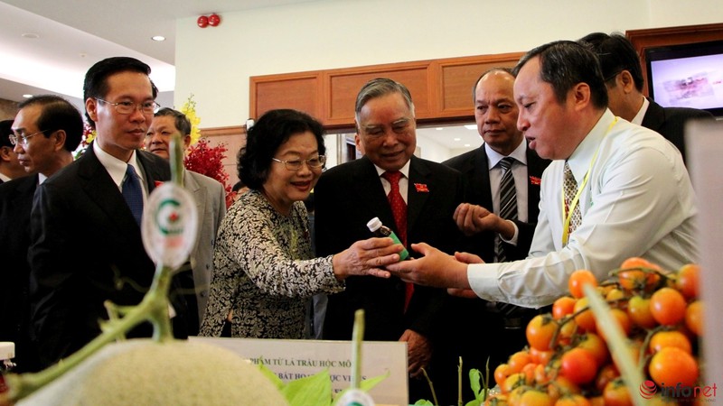 Tổng Bí thư tham quan triển lãm công nghệ cao tại TP.HCM - ảnh 7