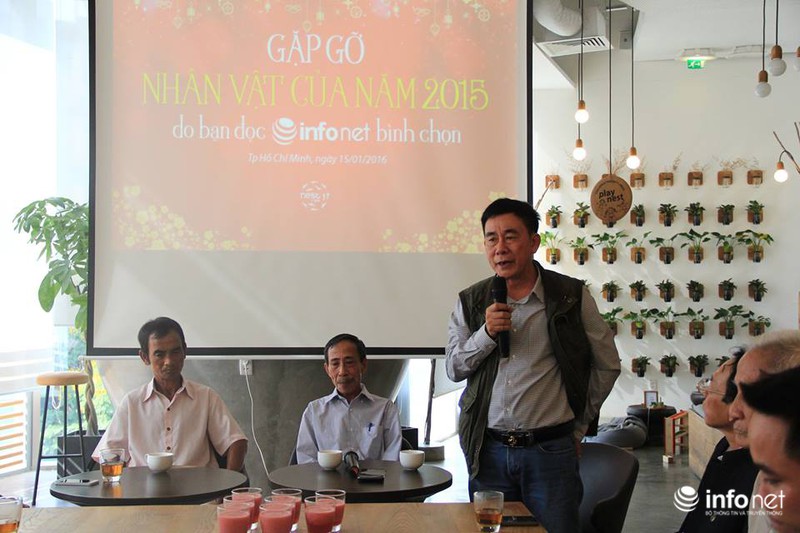 Infonet trao giải Nhân vật của năm 2015 cho ông Nguyễn Thận - ảnh 7