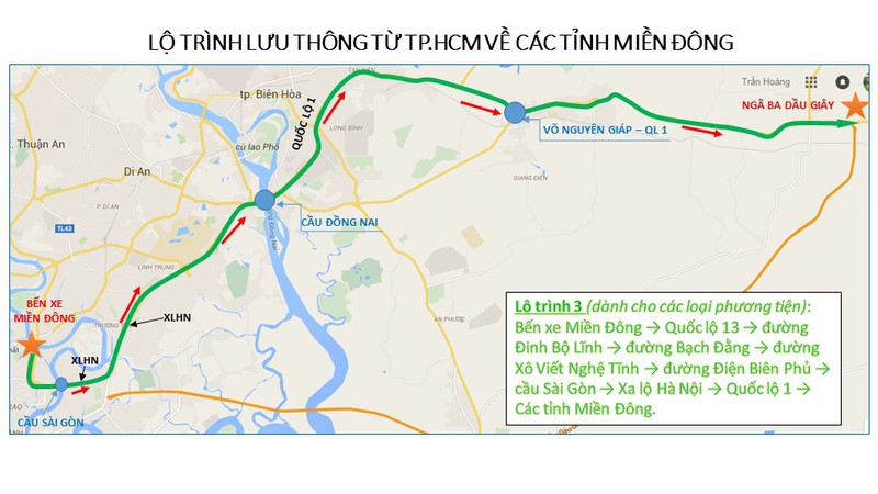 Từ TP.HCM về ăn Tết Nguyên Đán: Đi đường nào để tránh kẹt xe? - ảnh 3