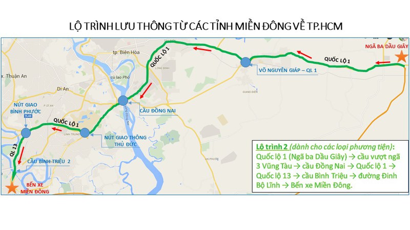 Từ TP.HCM về ăn Tết Nguyên Đán: Đi đường nào để tránh kẹt xe? - ảnh 6