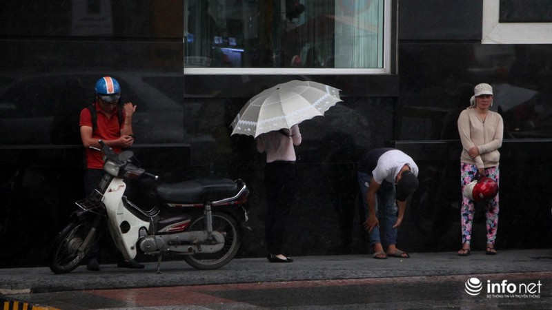 TP.HCM: Trời tối sầm, mưa gió như trút giữa trưa - ảnh 4
