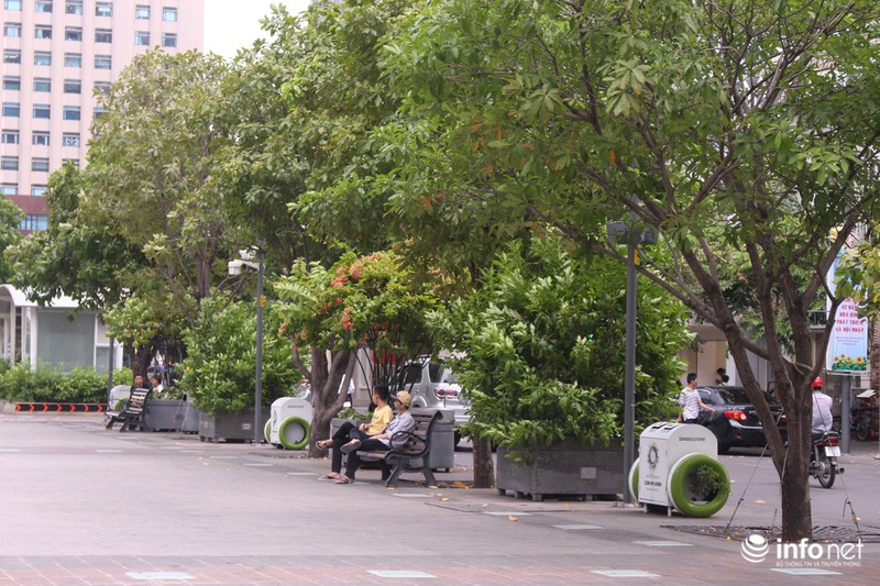 Thùng rác thông minh “vừa đựng rác vừa trồng hoa” - ảnh 4