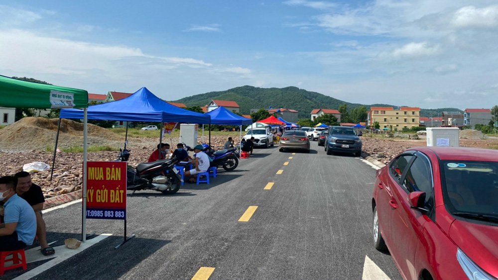 bất động sản, đất đai, Bắc Giang, đấu giá đất