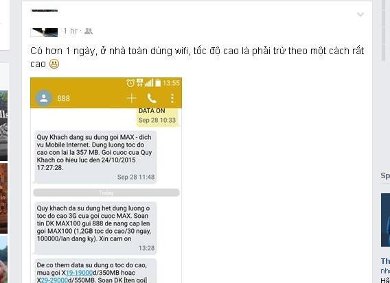 facebook, dung lượng, 3G, bất thường, video, tự động
