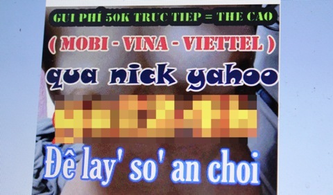 gai goi, ban dam, mai dam Online, Cong an, moi gioi mai dam