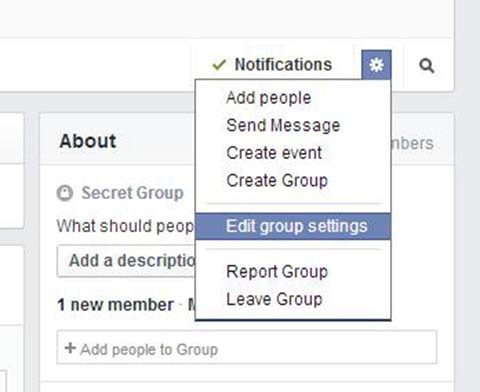 Facebook, tạo nhóm, bí mật, hội kín, hướng dẫn