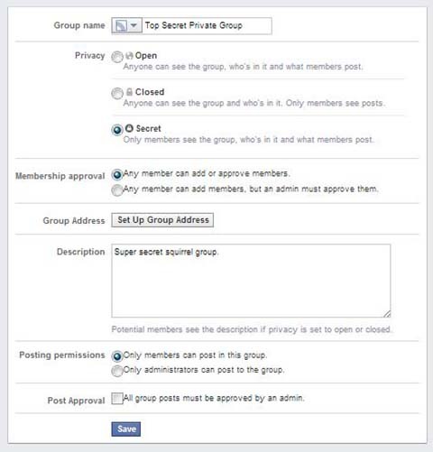 Facebook, tạo nhóm, bí mật, hội kín, hướng dẫn