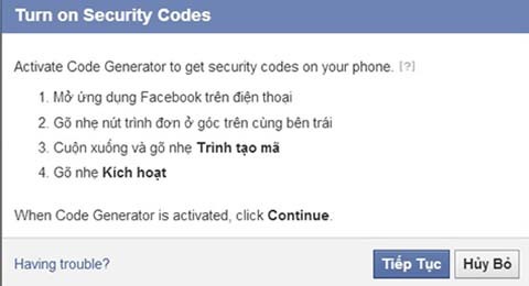 Facebook, bảo mật, tính bảo mật, lừa đảo, chiếm tài khoản, truy cập, bảo mật 2 lớp