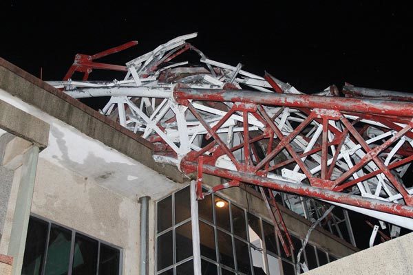 bão số 10; cột phát sóng; Đồng Hới