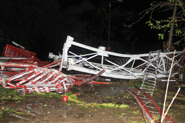 bão số 10; cột phát sóng; Đồng Hới