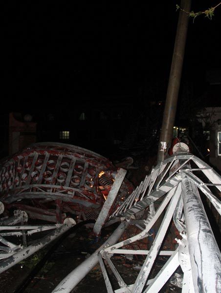 bão số 10; cột phát sóng; Đồng Hới