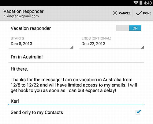 gmail, thiết bị di động, android, email, tệp tin, người dùng