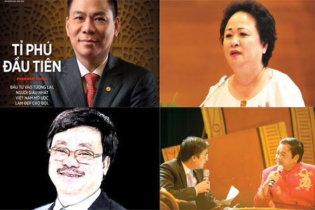 siêu giàu, tỷ phú Việt, triệu phú, xếp hạng, đại gia, bí ẩn