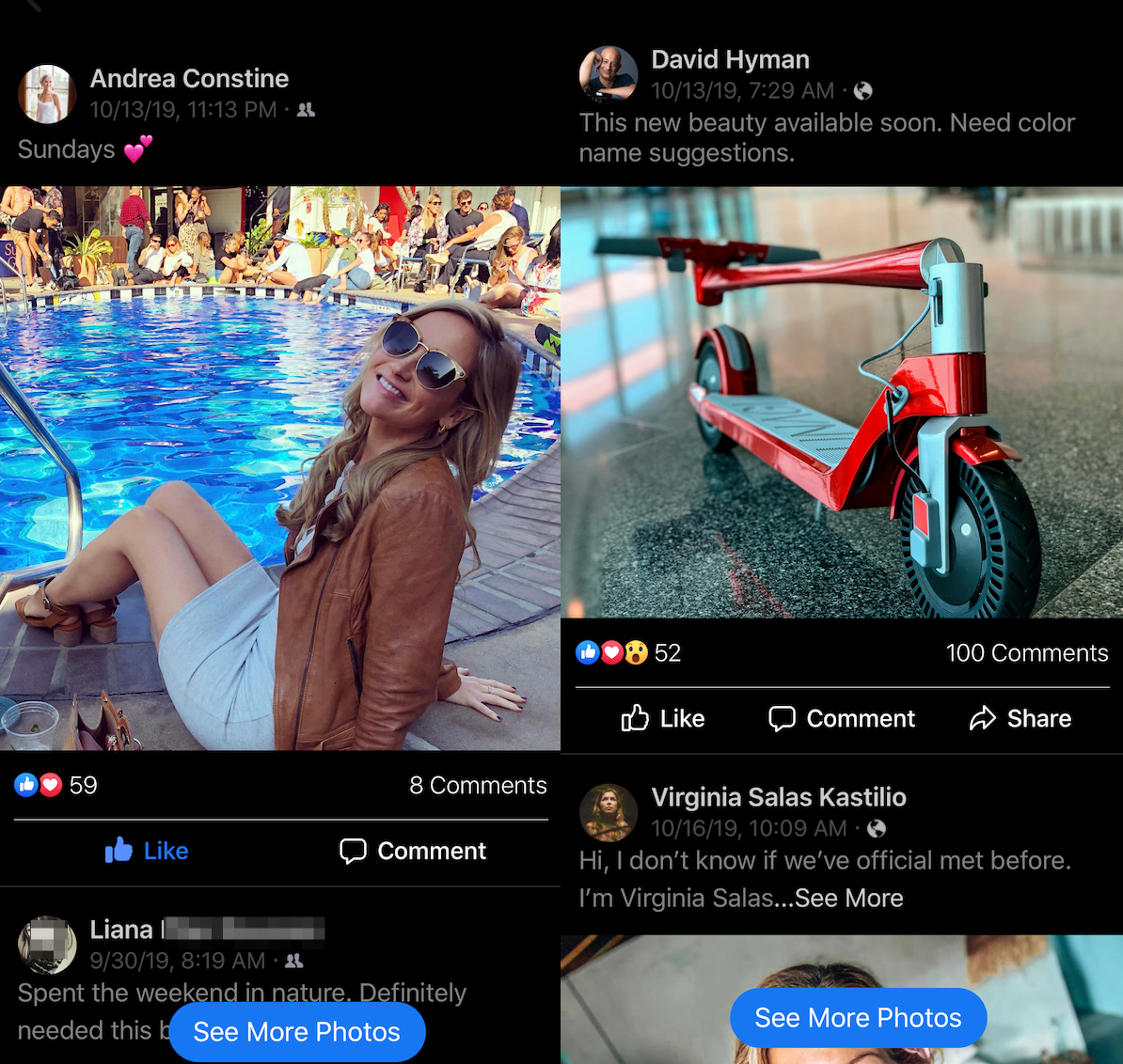 Facebook đang ngày càng nhái Instagram nhiều hơn: Cũng có feed ảnh dọc lạ lùng kéo hoài không hết - Ảnh 2.