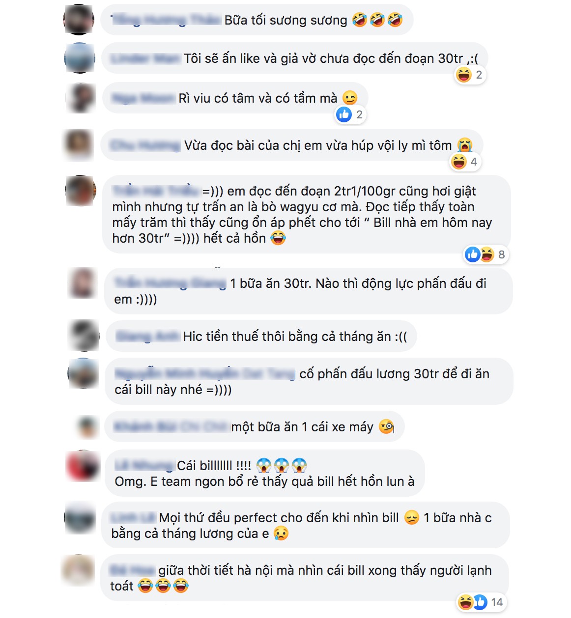 Xôn xao bữa tối 30 triệu khiến dân mạng cảm xúc lẫn lộn: người hoảng hồn vì giá, người vui vẻ rủ bạn đi ăn - Ảnh 4.