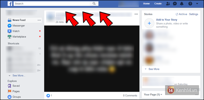 Facebook đột nhiên mất khung đăng status, may sao vẫn còn một cách cứu vãn tình thế